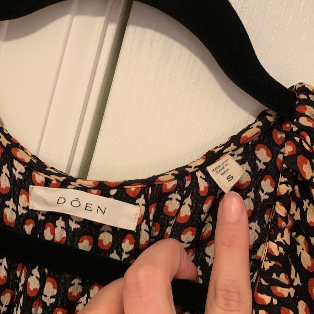 Doen | Audella dress (sable Hyde park floral - Picture 7 of 16